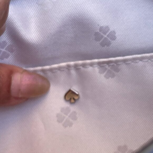 Kate Spade Polly Pink Genuine Leather Gold Chain Crossbody EUC coquette barbie - Picture 9 of 13